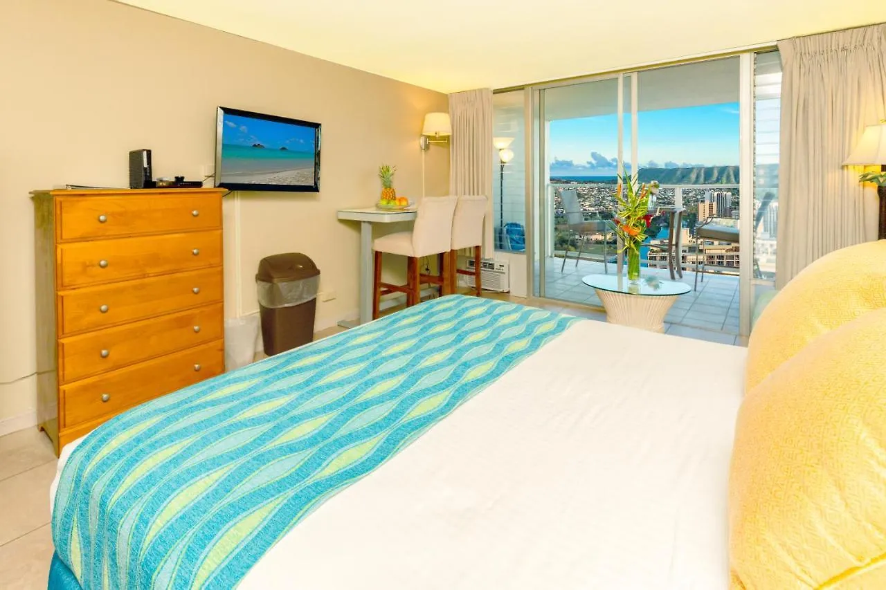 Stylish Studio With Great Ocean Views & Near Beach! Apartment Honolulu 0*,  United States