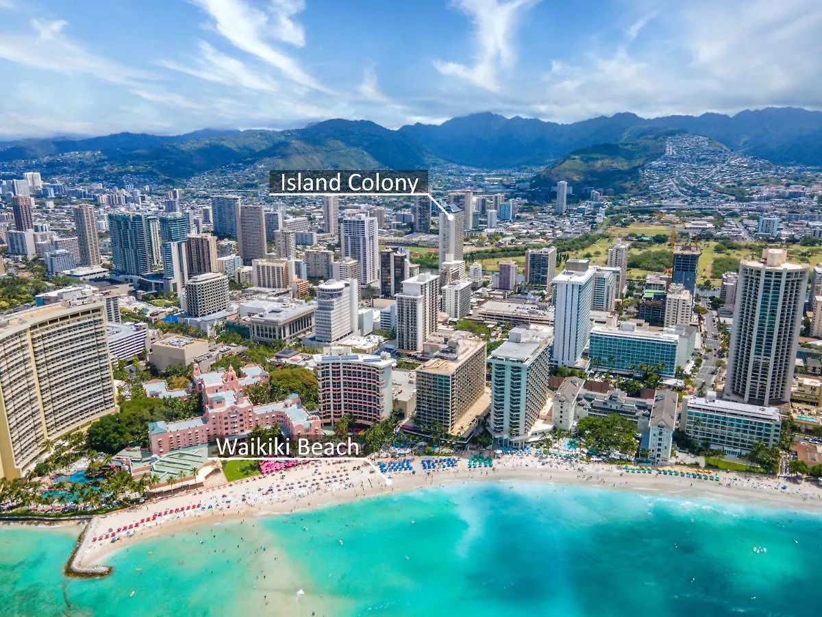 Stylish Studio With Great Ocean Views & Near Beach! Apartment Honolulu