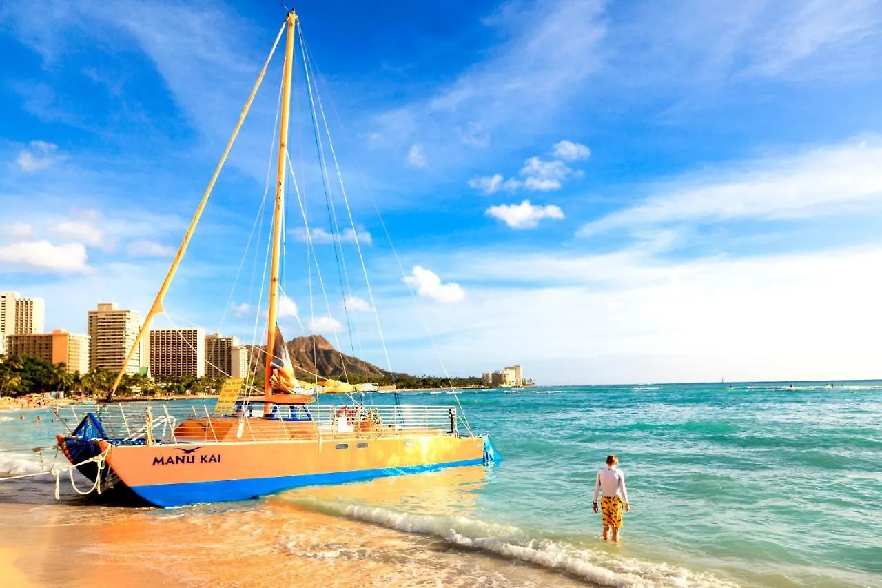 Stylish Studio With Great Ocean Views & Near Beach! Apartment Honolulu United States